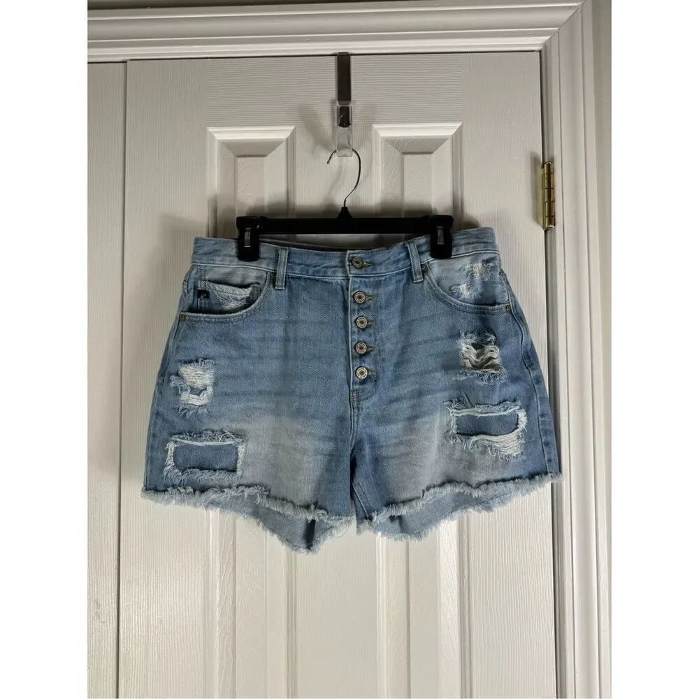 KanCan Womens Denim Shorts Size 13/30